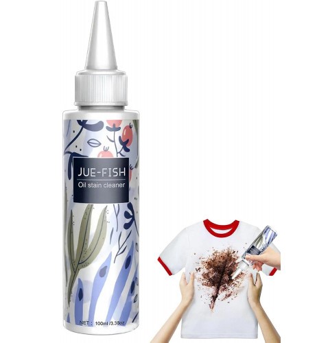 (2 pcs) JUE-FISH OIL stain cleaner