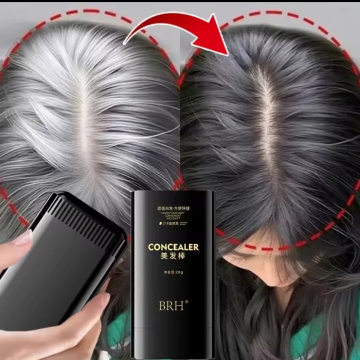 Hair Dye Stick th Comb Black Brown Coffee Long Lasting Temporary Hair
